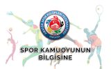 SPOR KAMUOYU BİLGİSİNE